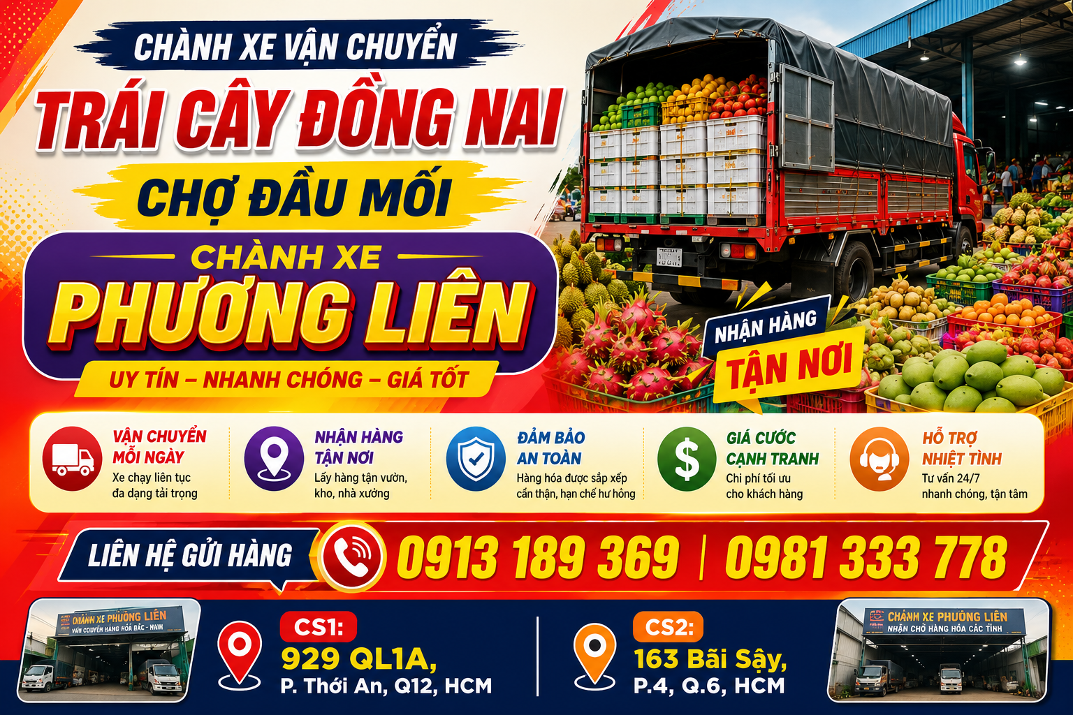Nhà Xe Phương liên - Chành Xe Phương Liên